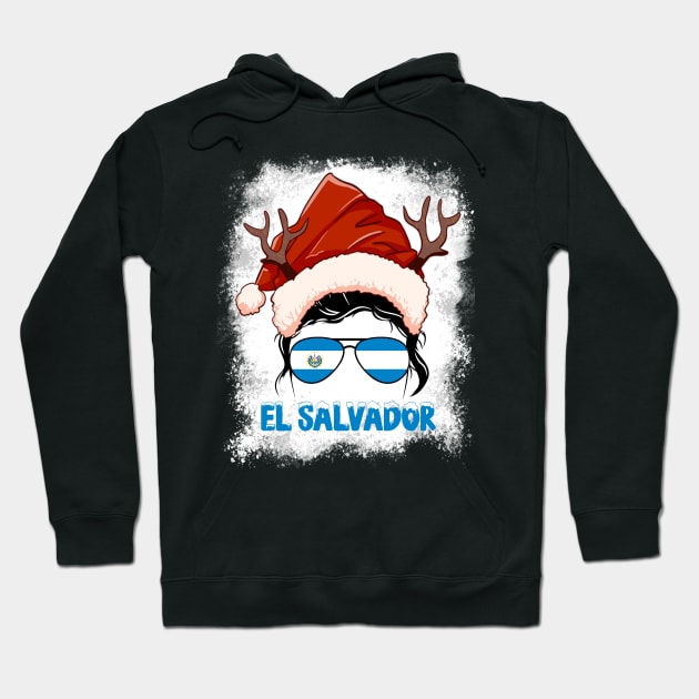 El Salvador girl, Salvadoran Christmas gift , Regalo Navidad El Salvador Hoodie by JayD World